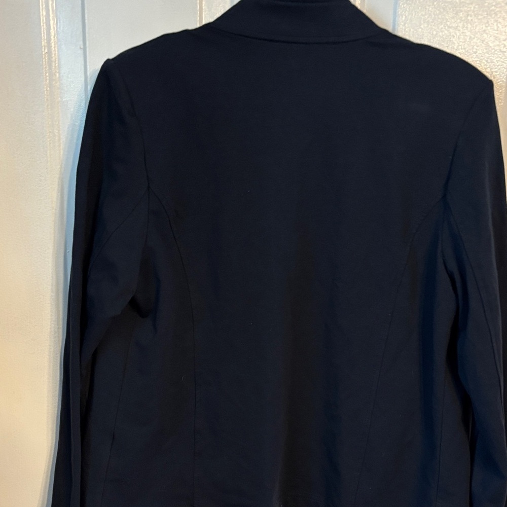 Tommy Hilfiger Women's Navy Double-Breasted Blazer - Picture 7 of 11